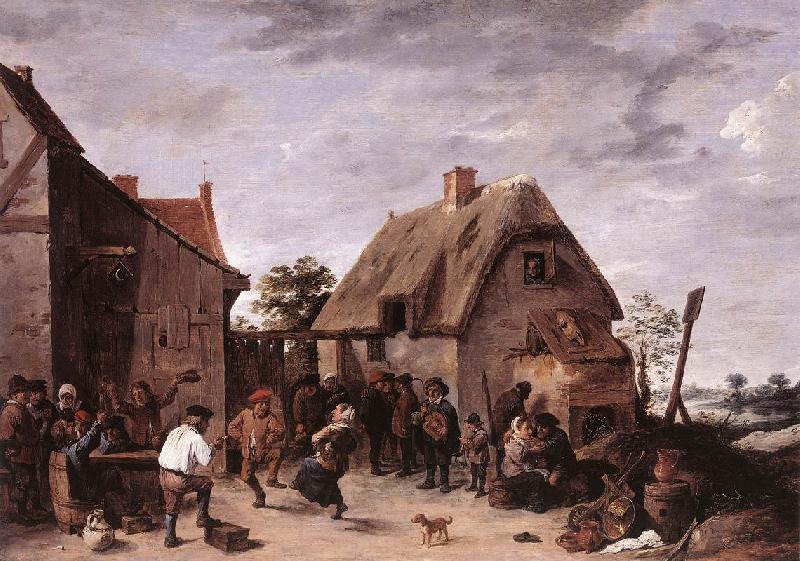 TENIERS, David the Younger Flemish Kermess kh